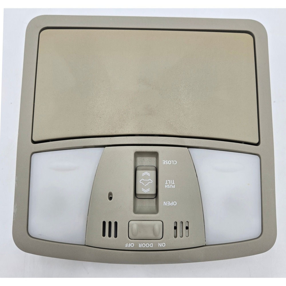 07-08 Infiniti G35 Overhead Console Map Dome Lights Sunroof Switch 26430-JK060